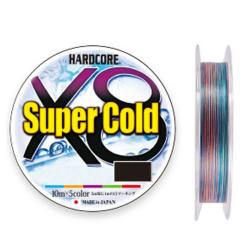 Шнур Duel Hardcore Super Cold X8 300m 5Color 23kg 0.30mm #3.0