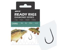 Крючок с поводком BKK Ready Rig Chinu №6 0.20mm 70cm 10pcs (A-BW-2215)