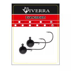 Джигголівка вольфрам Viverra 10,6g #1 Black (2шт) (38TBJ01)