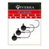 Джигголівка вольфрам Viverra 10,6g #1/0 Black (2шт) (38TBJ10)