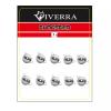Розбірна вольфрамова чебурашка Viverra 18g Electroplated silver (2шт) (18TCBS-ES)