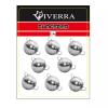 Розбірна вольфрамова чебурашка Viverra 1,5g Electroplated silver (8шт) (1.5TCBS-ES)