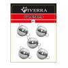 Розбірна вольфрамова чебурашка Viverra 18g Electroplated silver (2шт) (18TCBS-ES)