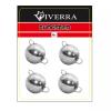 Розбірна вольфрамова чебурашка Viverra 18g Electroplated silver (2шт) (18TCBS-ES)