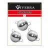Розбірна вольфрамова чебурашка Viverra 18g Electroplated silver (2шт) (18TCBS-ES)