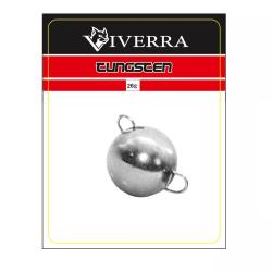 Розбірна вольфрамова чебурашка Viverra 18g Electroplated silver (2шт) (18TCBS-ES)