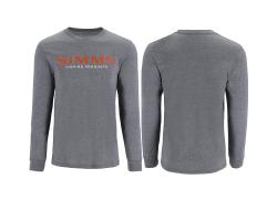 Реглан Simms Logo Shirt LS Athletic Heather XXL (13626-1099-60)