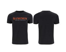 Футболка Simms Logo T-Shirt Dark Gunmetal Heather XL (12803-1293-50)