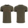 Футболка Simms Trout Outline T-Shirt Loden Heather S