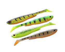 Силикон Daiwa Prorex Slim Shady Flash Set 135mm 13.5g 4pcs #Color Mix 2 (15100-801)