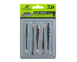 Силикон Daiwa Prorex Real Slim Shady Live Set 75mm 3.3g 5pcs #Live Set (15100-615)