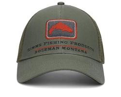 Кепка Simms Trout Icon Trucker Smokey Olive (12226-1068-00)
