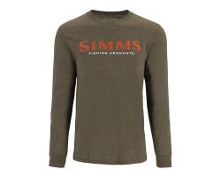 Реглан Simms Logo Shirt LS Loden Heather L (13626-1274-40)