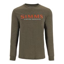 Реглан Simms Logo Shirt LS Loden Heather XXL (13626-1274-60)