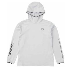 Худі Daiwa Stretch Hoodie Light Gray XL (09013609)