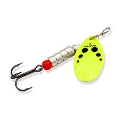 Блешня Williams Vortex Garni UV 5.67gr #Black Orange Dots On Silver (V2D-BKORD)