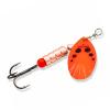 Блешня Williams Vortex Garni UV 7.09gr #Black Orange Dots On Silver (V3D-BKORD)
