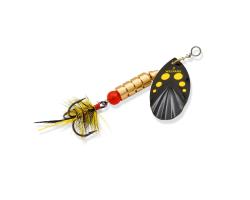 Блешня Williams Vortex Garni 14.17gr #Black Yellow Dots On Silver (V5D-BKYD)
