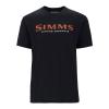 Футболка Simms Logo T-Shirt Jet Black XXL