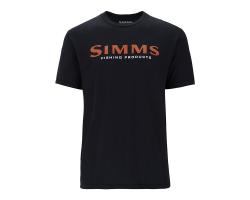 Футболка Simms Logo T-Shirt Jet Black XXL (12803-1292-60)