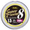 Шнур Duel Super X-Wire 8 200m 5Color Yellow Marking 12kg 0.19mm #1.2