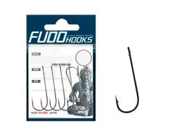 Гачки Fudo Worm SSB 2 Black 3/0 (4 шт.) (FHBN61113/0)