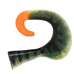 Знімний силіконовий хвіст Rapala X-Rap Otus Curly Tail 120mm 29g 2pcs #ARB (OCTP25 ARB)