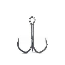 Гачки потрійні VMC Barbarian Treble Outside Barb Black Nickel 8 size 10pcs (8570 BN0008D1)