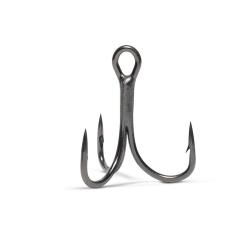 Гачки потрійні VMC Needle point - 2X Strong Black Nickel 4 size 5pcs (7554BN4)