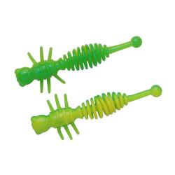 Силікон Berkley PowerBait Power Larvae 55mm 10pcs #Sprng Grn/Snsn Ylw (1621125)