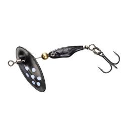 Блешня Daiwa Silver Creek Spinner SS 4.5g #Black (A0022982800)