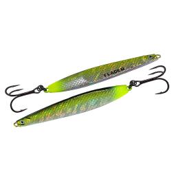Пількер Fladen Wave Sweeper 28g Silver/Green/Yellow (16-132805)