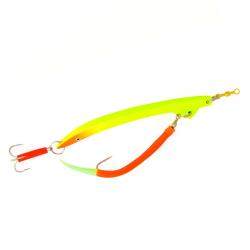 Пилькер Fladen Banana pilk w Rubber Mac 300g Red/Yellow (16-6130026)