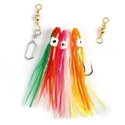 Морской монтаж Fladen Octopus multicolour 5/0 3-hooks (17-6750)