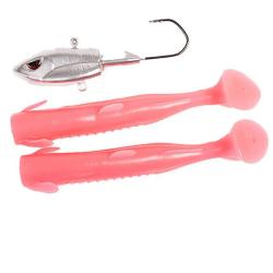 Силікон Fladen Big single tail 300g head 2 bodies Black (20-1230009)