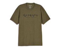 Футболка Simms Shroud Fill Logo T-Shirt Military Heather M (14276-914-30)