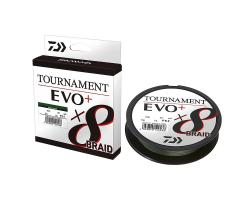 Шнур Daiwa Tournament X8 Braid EVO+ 0.14mm 270m Dark Green (12760-114)