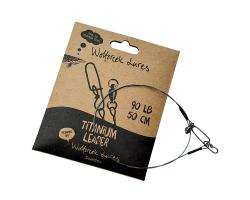 Повідець Wolfcreek Lures Titanium Leader 50cm 0.9mm 90Lb (WCL-TT-LEADER-TISS-90LB)