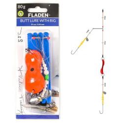 Морський монтаж Fladen Butt lure w pearl boom 120g 55cm line 0. (17-6501203)