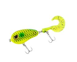 Джерк Fladen Scary tail 18g #Lmegreen grey pattern (18-7518-10)