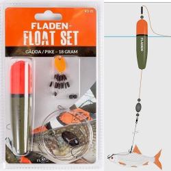 Комплект оснастки Fladen для ловлі щуки Pike Float-set 18g (21-121)