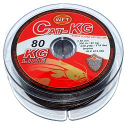 Леска WFT CAT 80kg 0.60mm 300m brown (1D-C 912-060)