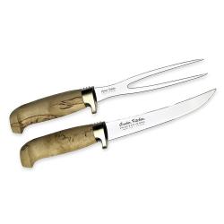 Набір ніж і виделка Marttiini Deluxe Roast Set 15cm (1483012)