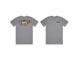 Футболка Primal Artist Tee Brown Trout Grey Marle L (PRH-PAT-BTG-L)
