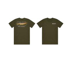 Футболка Primal Artist Tee Brown Trout Olive M (PRH-PAT-BTO-M)