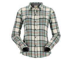 Сорочка жіноча Simms Wms Santee Flannel Shirt Seafoam Camp Plaid XS (13567-657-10)