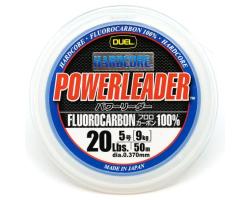 Флюрокарбон Duel Hardcore Power Leader 50m 0.370mm 9kg (H3340)