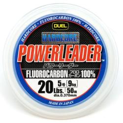 Флюрокарбон Duel Hardcore Power Leader 50m 0.370mm 9kg (H3340)