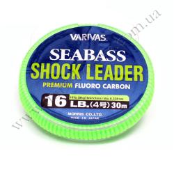 Флюрокарбон Varivas Sea Bass FLURO Shock Leader 30m 16LB 0.330mm (РБ-657460)