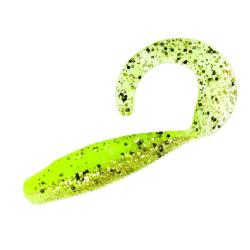 Плаваючий силікон ZMAN Streakz Curly Tailz 4" 5pc #Nuked Chicken Glow (STKCRL-241PK5)